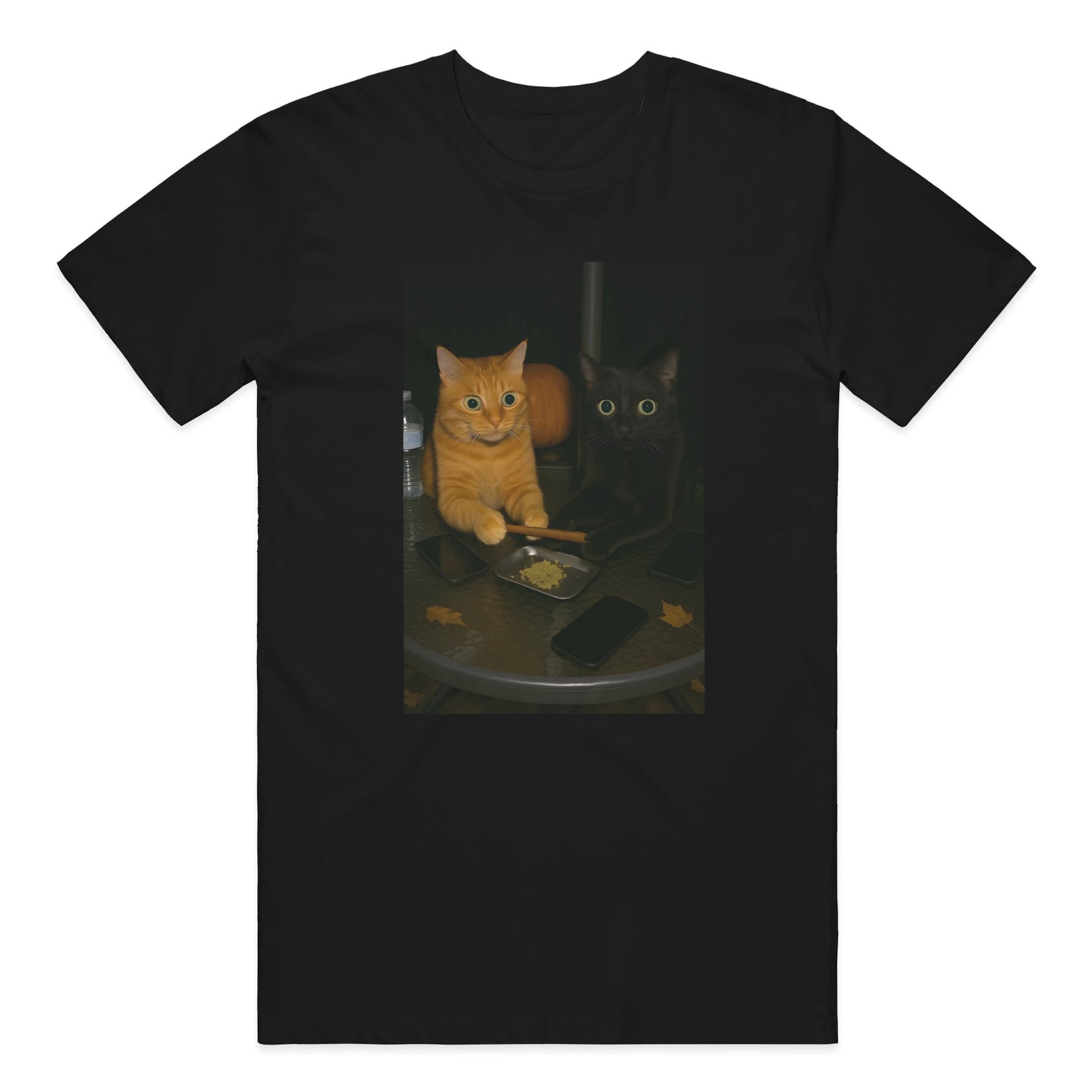 #007 Cat Graphic Tee | Bella Canvas 3001 – STRAY.R