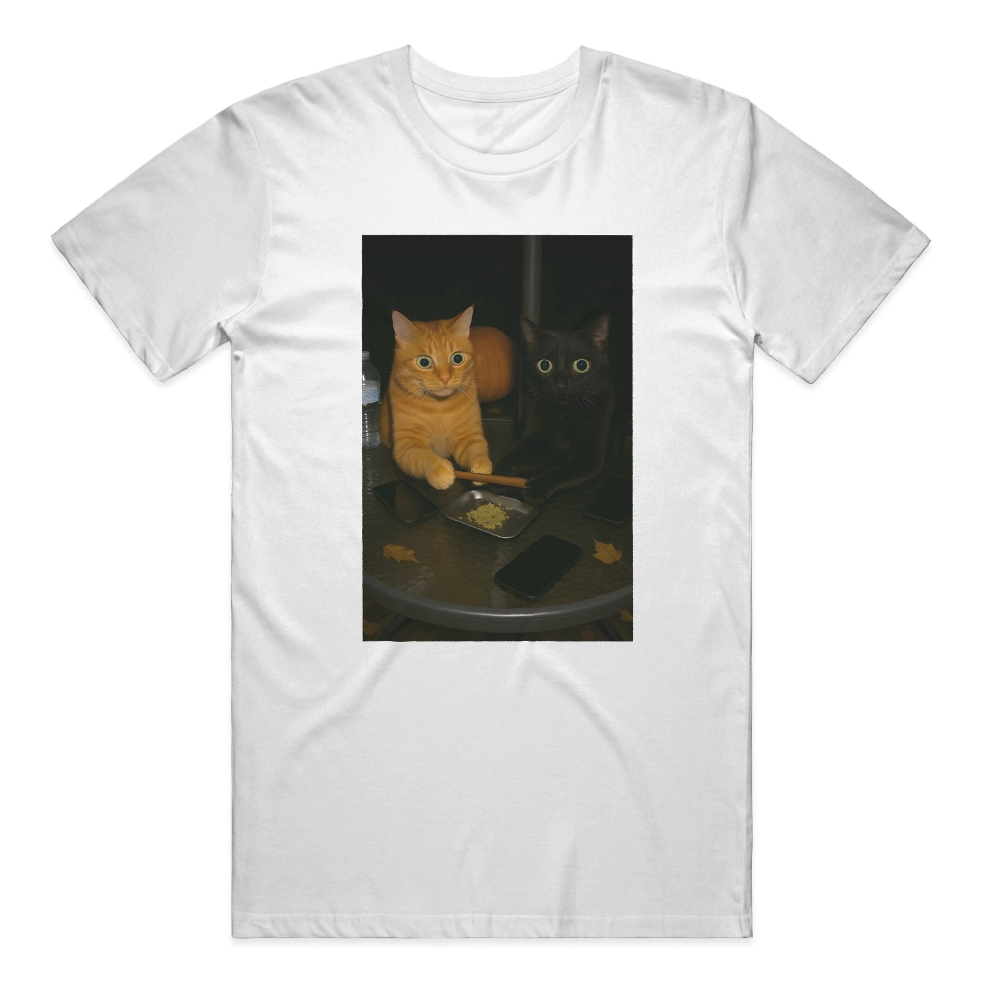 #007 Cat Graphic Tee | Bella Canvas 3001 – STRAY.R