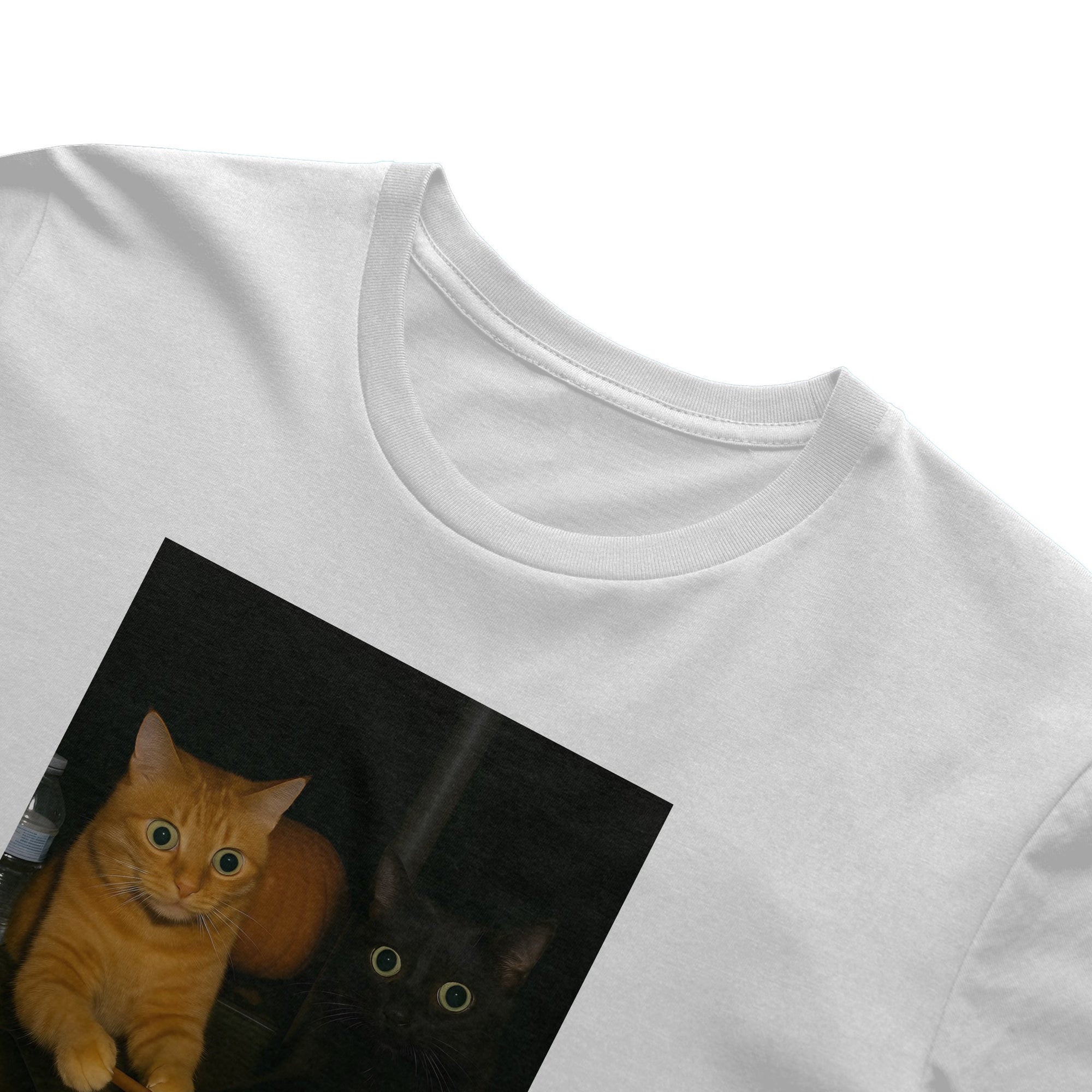 #007 Cat Graphic Tee | Bella Canvas 3001 – STRAY.R