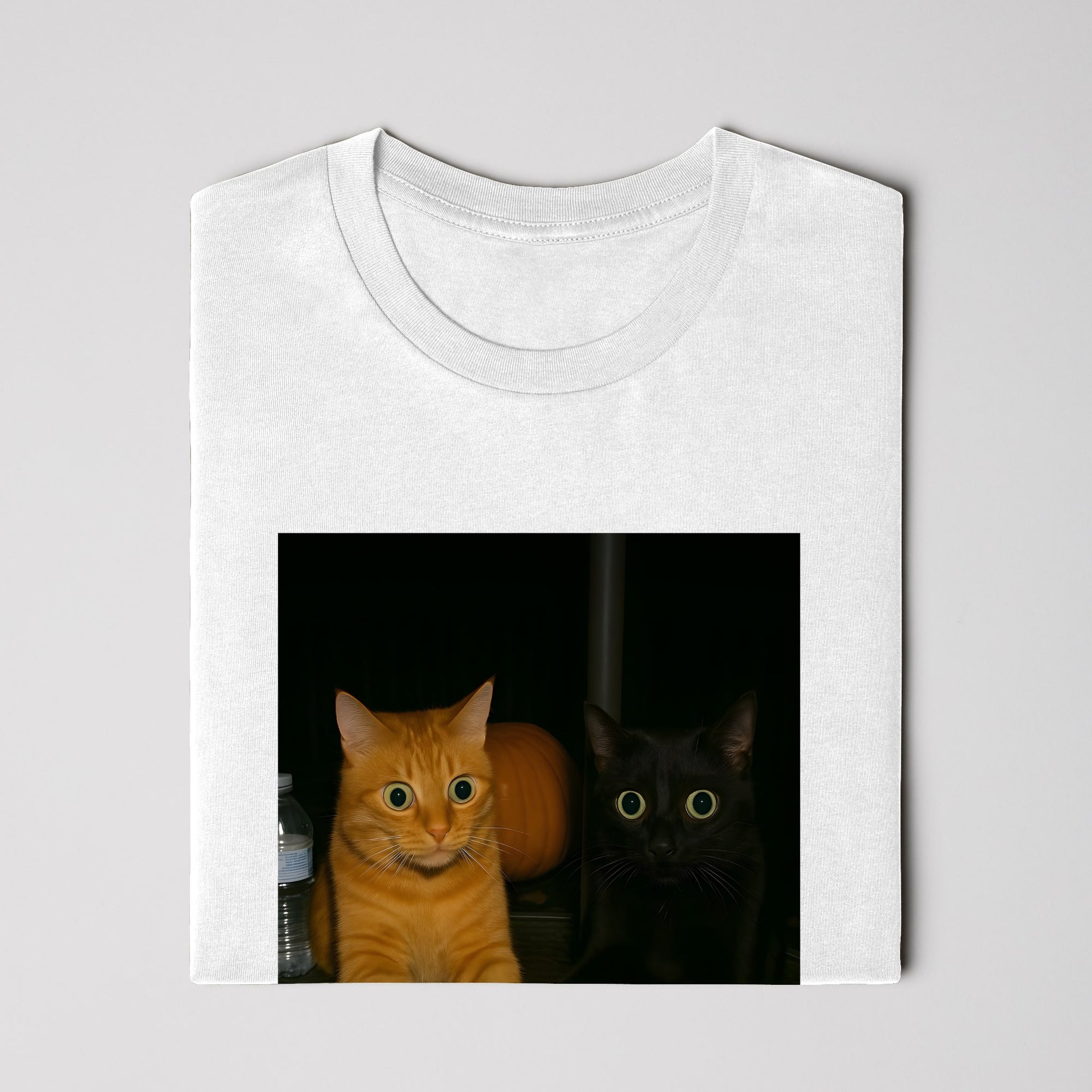 #007 Cat Graphic Tee | Bella Canvas 3001 – STRAY.R