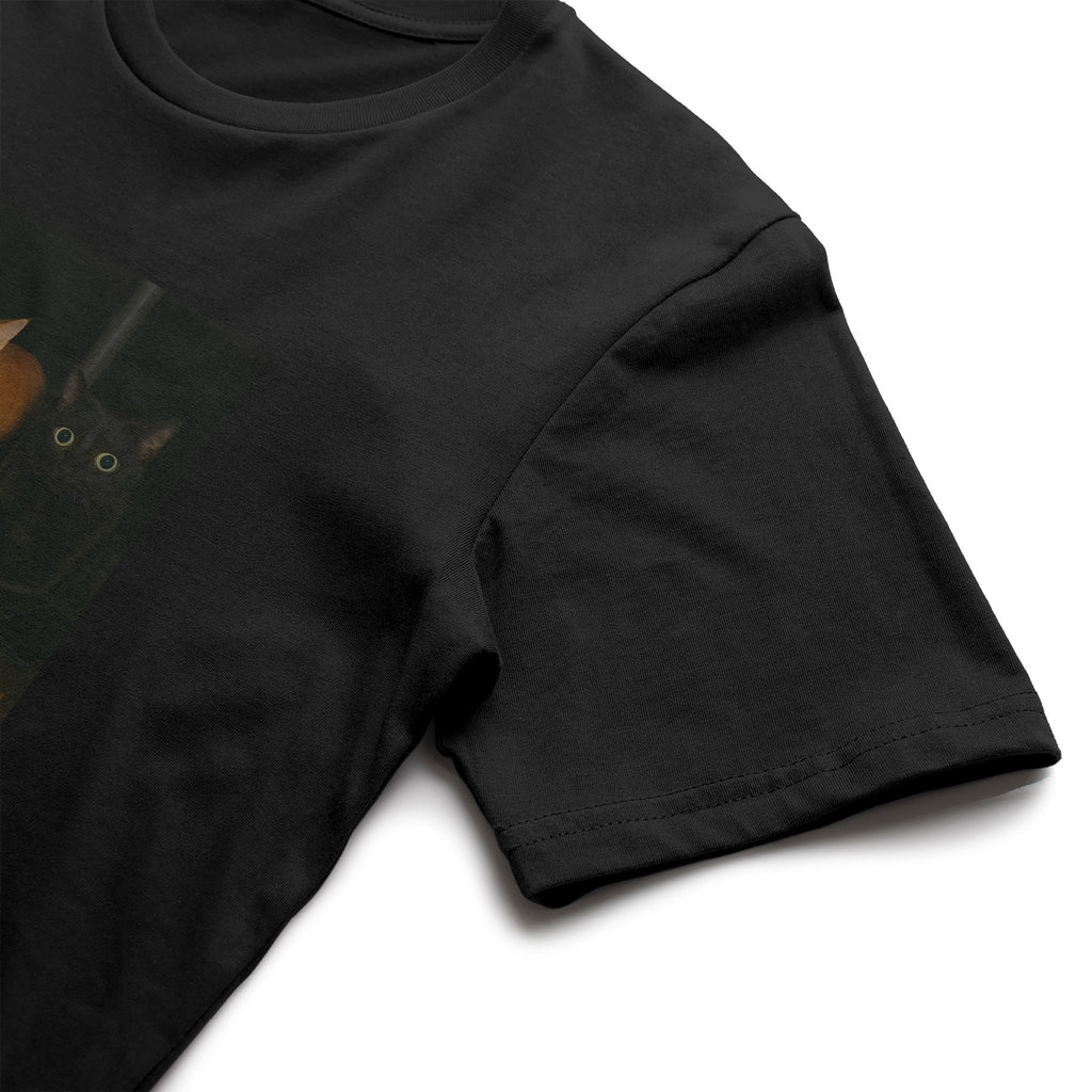 #007 Cat Graphic Tee | Bella Canvas 3001 – STRAY.R